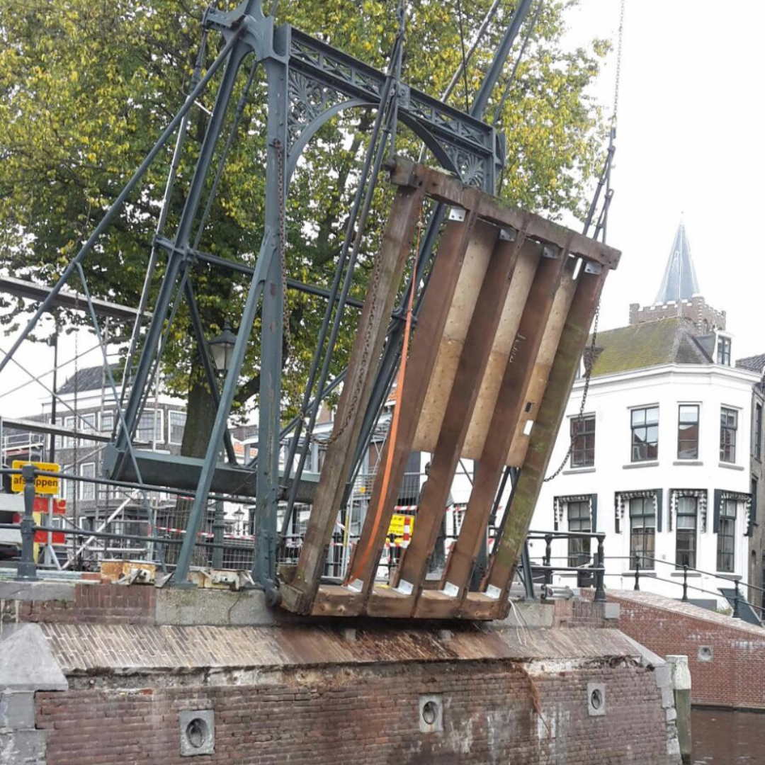 Onderhoud brug Schiedam