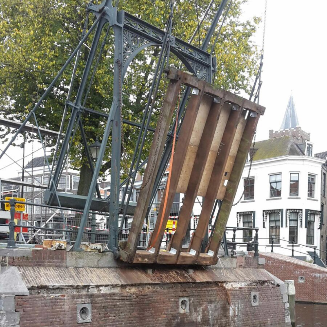 Onderhoud brug Schiedam Onderhoud brug Schiedam